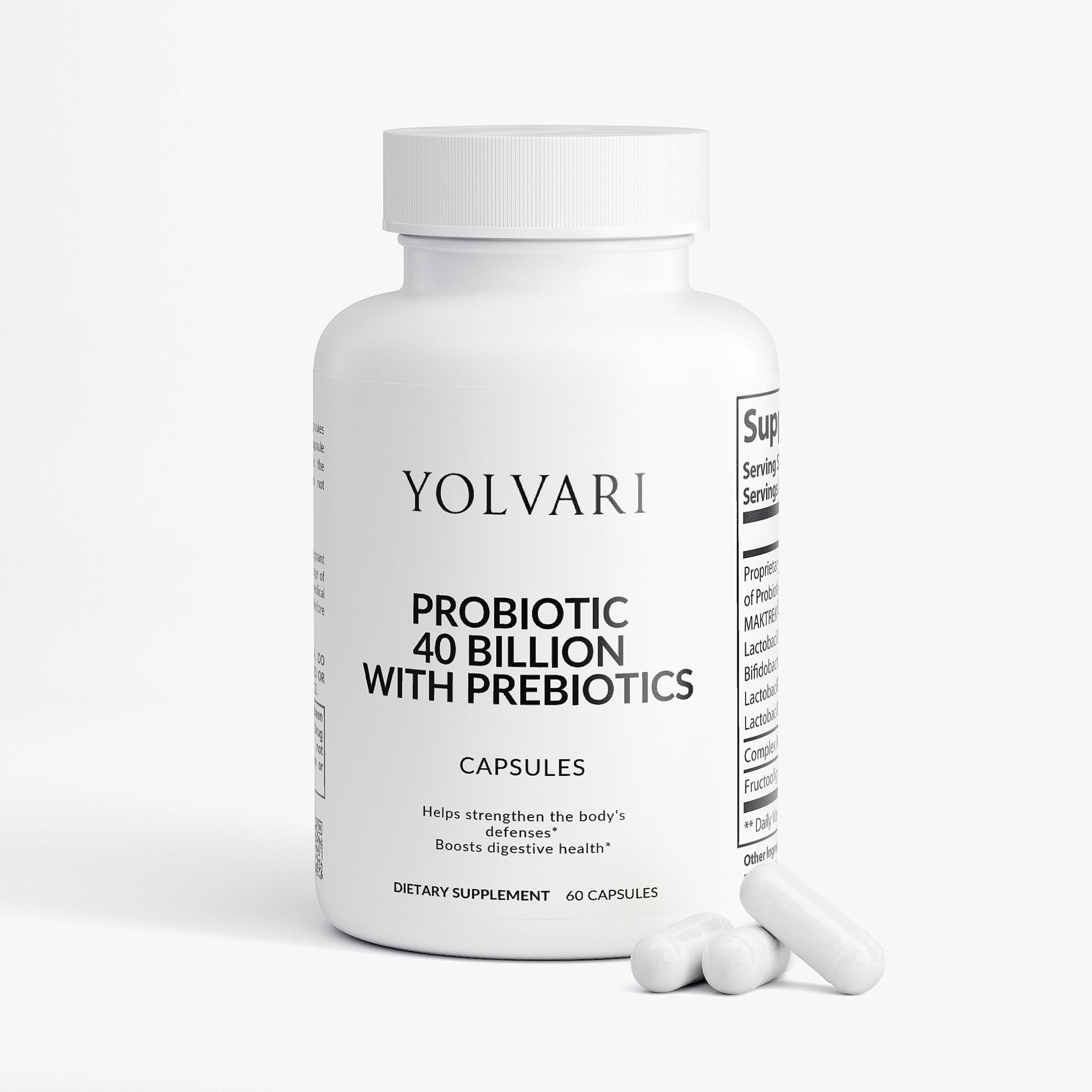Probiotic 40 Billion with Prebiotics