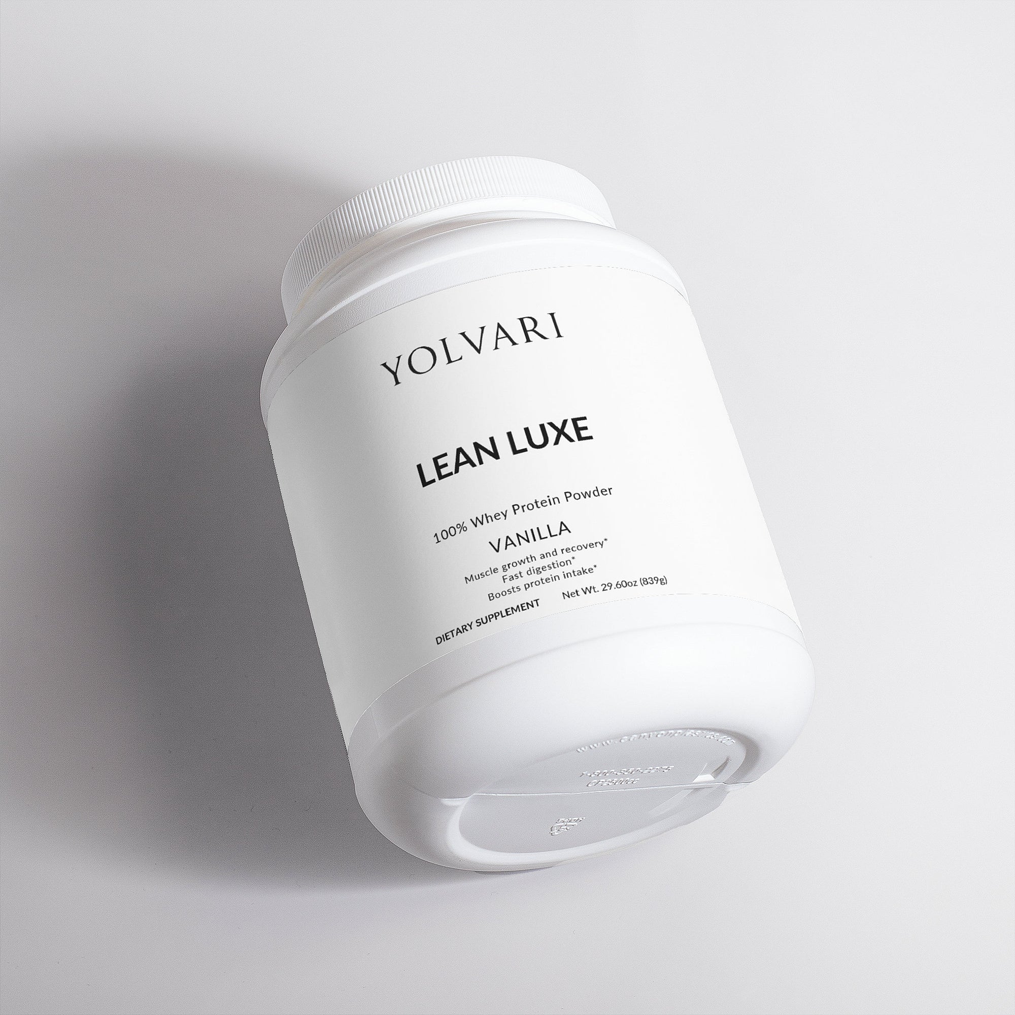 Lean Luxe Whey Protein Isolate (Vanilla)